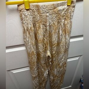 Small Lotus and Luna Flower Pants